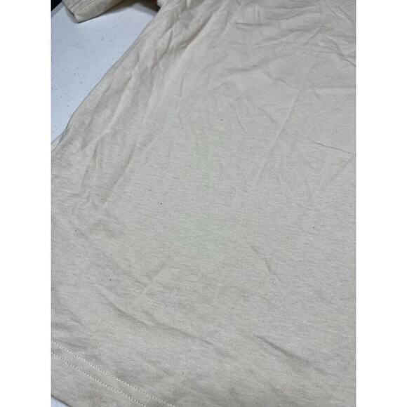 J. Lindbergh Glade Varsity Rib Tee Womens Cloud White Womens Size M - Picture 7 of 8